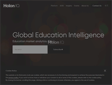 Tablet Screenshot of holoniq.com